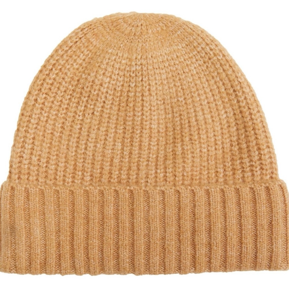 NWT Free People Winnie Waffle Cuff Beanie